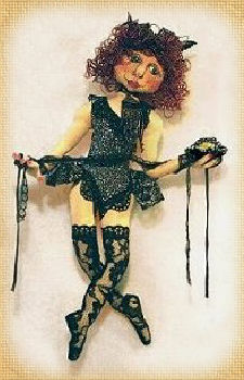 Saucy uzy, a doll by Patti LaValley