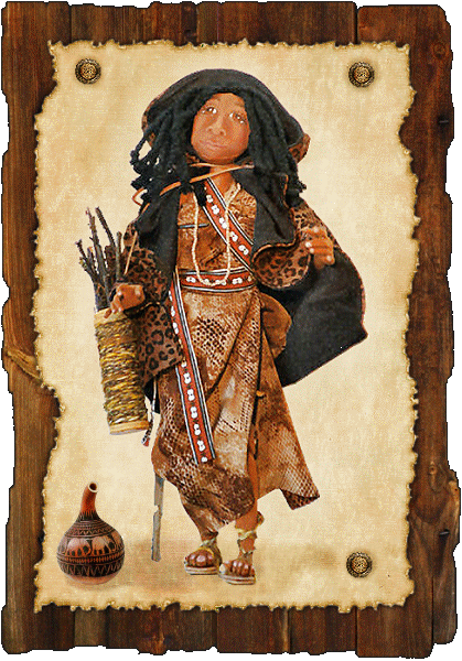 original Keyana, a doll by Patti LaValley