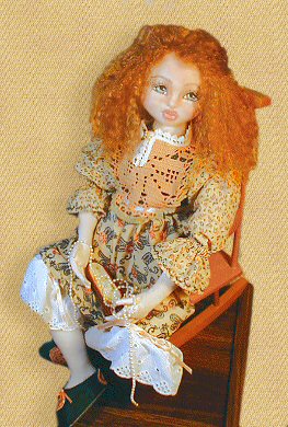 Angie, a doll by Patti LaValley