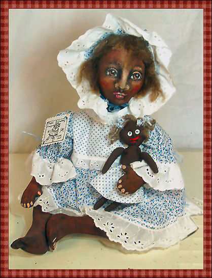 Comfort, an ethnic doll by Patti LaValley