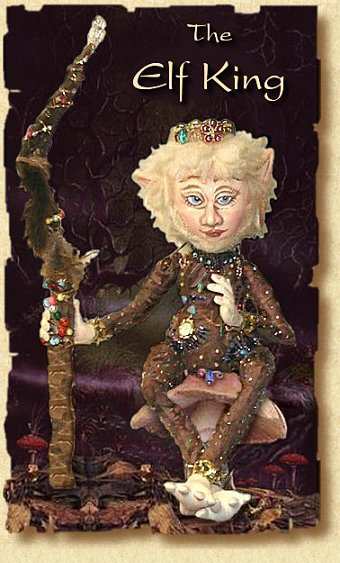 The Elf King, a doll by Patti LaValley