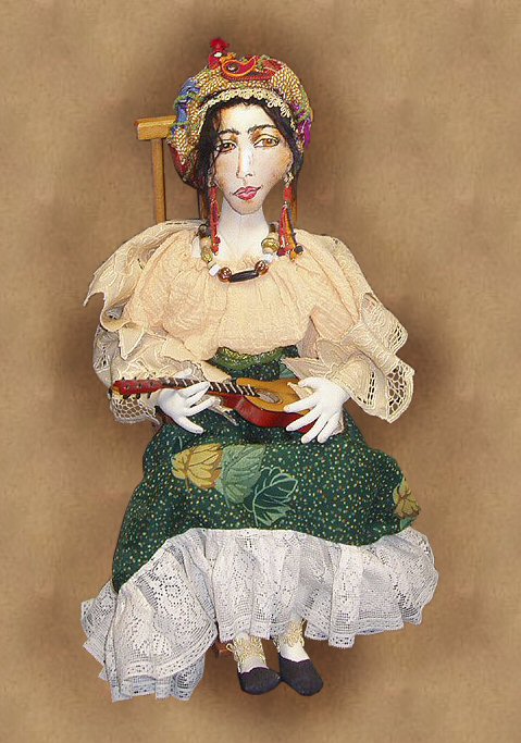 Estelle, a doll by Patti LaValley