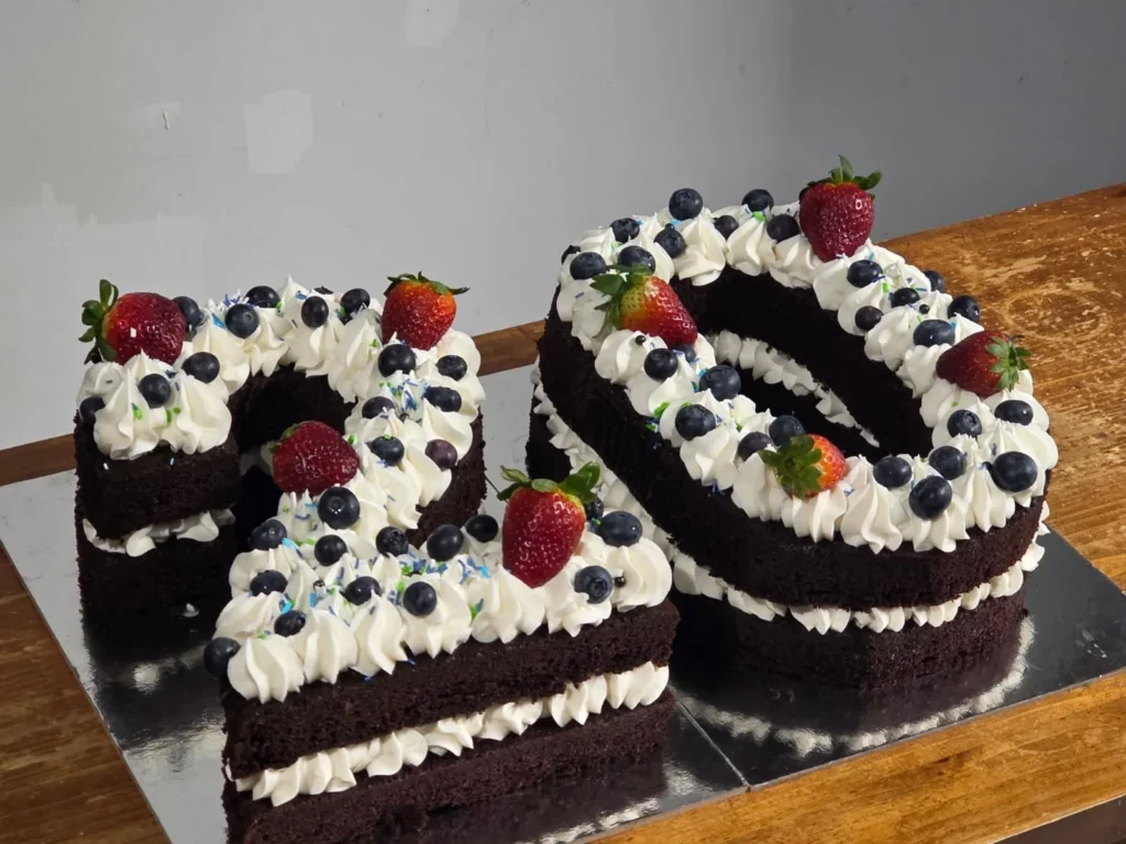 Number Cake or Cupcake Tower