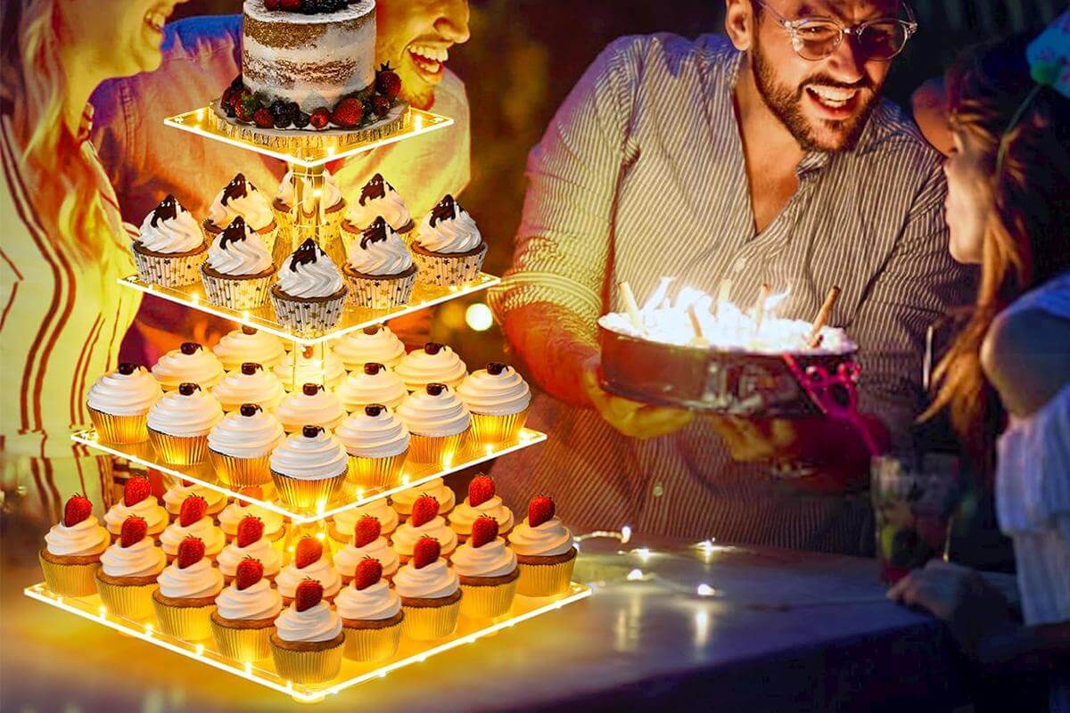 Number Cake or Cupcake Tower